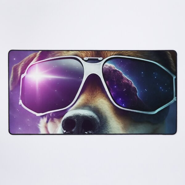 Item preview, Cool Dog with Sunglasses designed and sold by MythicPrompts.