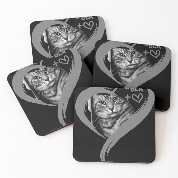 Item preview, cat heart designed and sold by RAFTHELL.