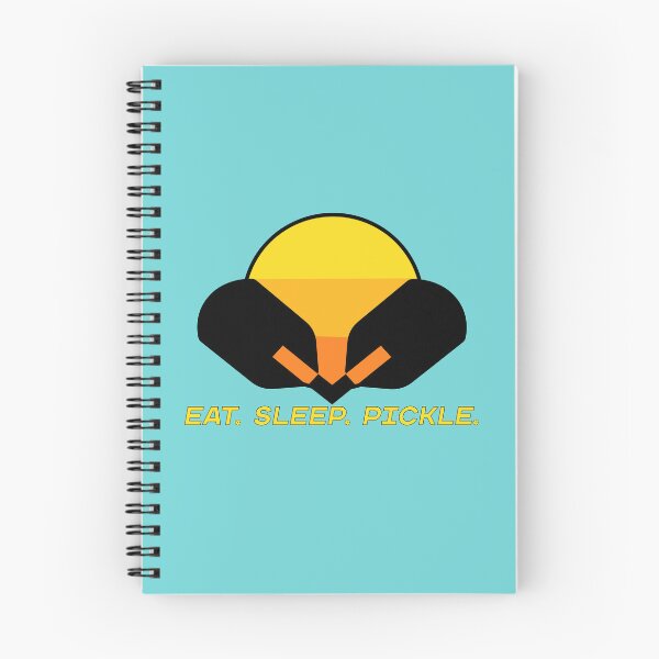 Item preview, Pickleball Sunrise Eat Sleep Pickleball designed and sold by Punderstandable.