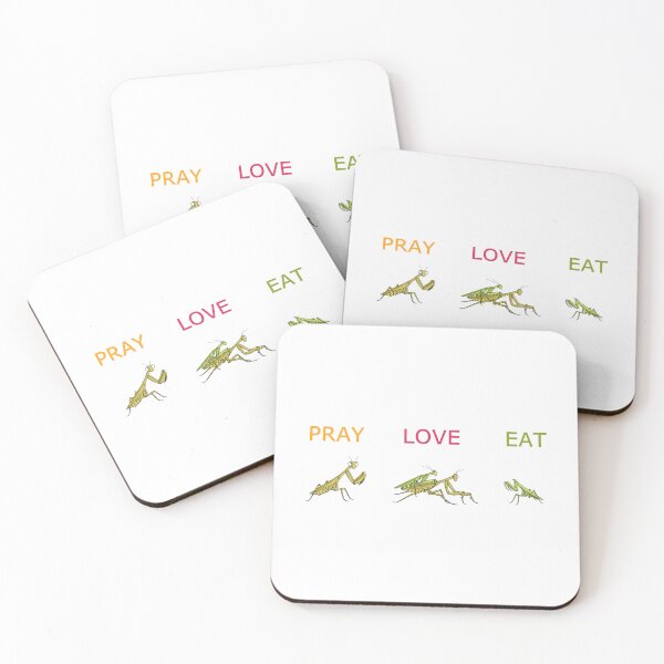 Item preview, Mantis - Pray, Love, Eat designed and sold by bionerdjokes.