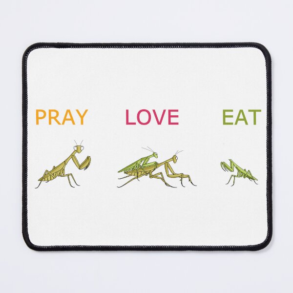 Item preview, Mantis - Pray, Love, Eat designed and sold by bionerdjokes.