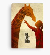 Lienzo The Last of Us - Ellie and the Giraffe