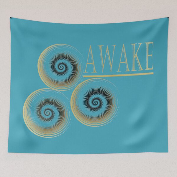 Item preview, Spiral Of Life and Quote 'Awake'  designed and sold by TeesFashion.