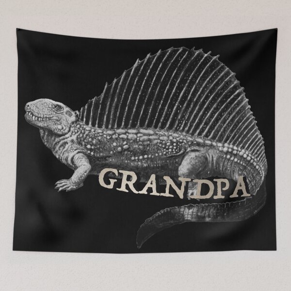 Item preview, Grandpa Dimetrodon 2 designed and sold by FunnyMEMEShirtz.