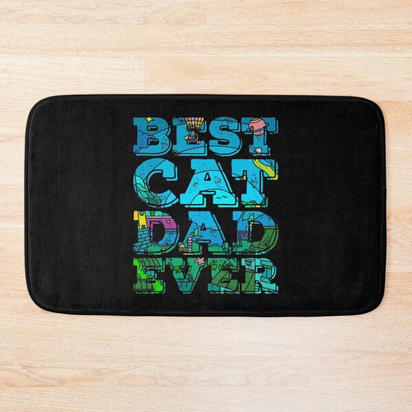 Item preview, Best Cat Dad Ever Slogan designed and sold by PetSafari.