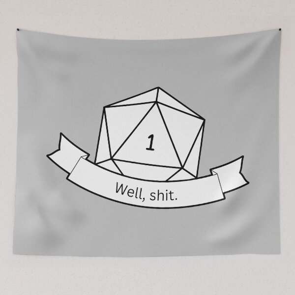 Item preview, Dungeons and Dragons Critical Fail D20 Minimal designed and sold by curseten.