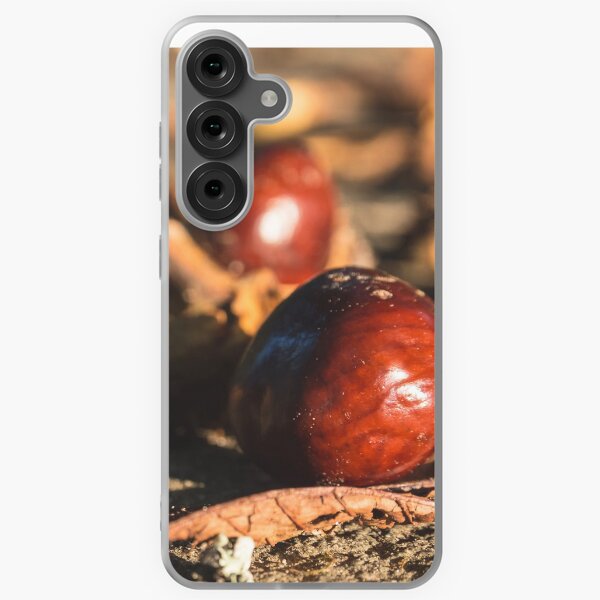 Fallen chestnuts Funda blanda para Samsung Galaxy