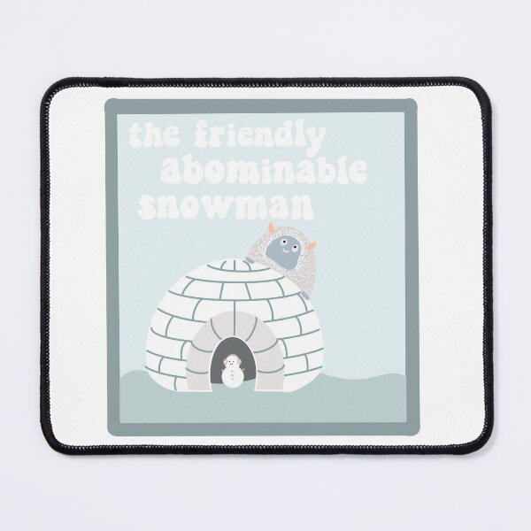 Item preview, “The Friendly Abominable Snowman” Winter Collection Design designed and sold by artttbysar.