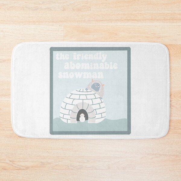 Item preview, “The Friendly Abominable Snowman” Winter Collection Design designed and sold by artttbysar.