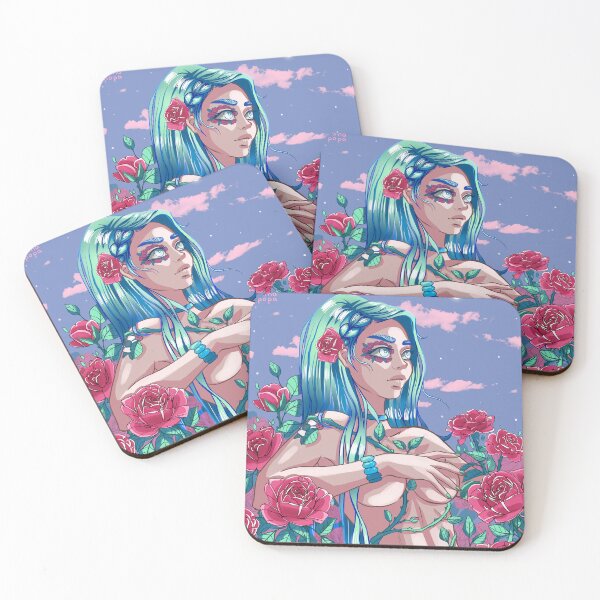 Item preview, Blue eyes anime girl designed and sold by AnnaPopa.
