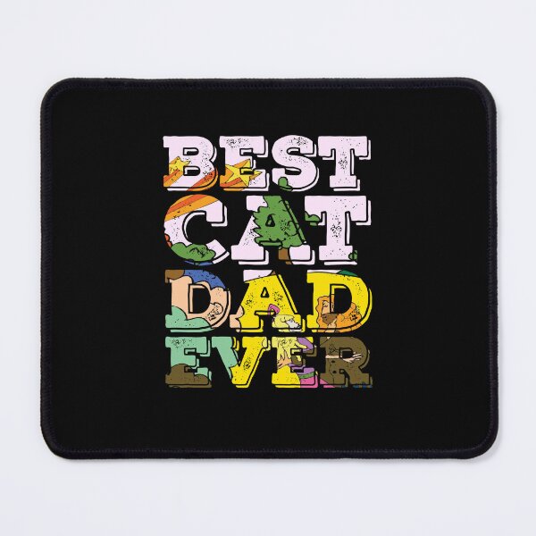Item preview, Best Cat Dad Ever Slogan designed and sold by PetSafari.