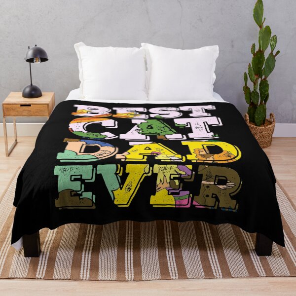Item preview, Best Cat Dad Ever Slogan designed and sold by PetSafari.