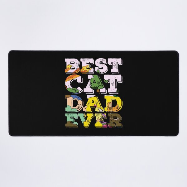 Item preview, Best Cat Dad Ever Slogan designed and sold by PetSafari.
