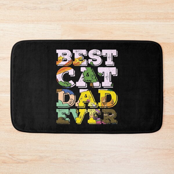 Item preview, Best Cat Dad Ever Slogan designed and sold by PetSafari.