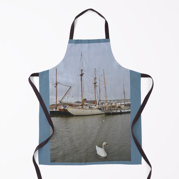 Item preview, Harbour: Sailing Boats and Swans designed and sold by thelemmingface.