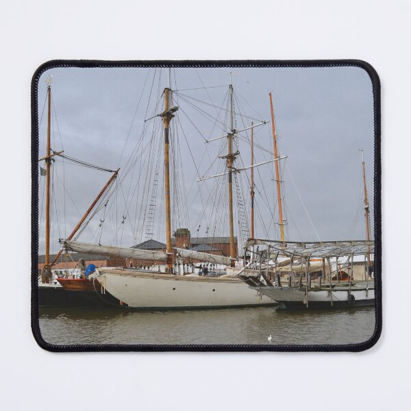 Item preview, Harbour: Sailing Boats and Swans designed and sold by thelemmingface.