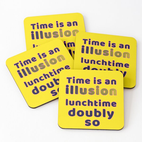 Item preview, Time is an illusion designed and sold by SpikyNeil.