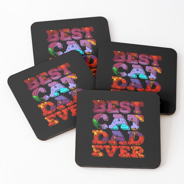 Item preview, Best Cat Dad Ever Slogan designed and sold by PetSafari.