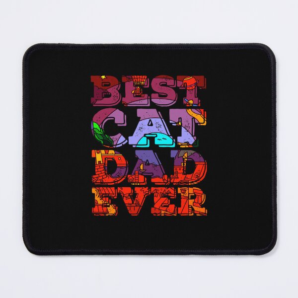 Item preview, Best Cat Dad Ever Slogan designed and sold by PetSafari.