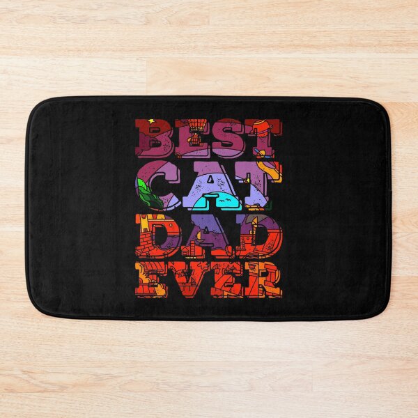 Item preview, Best Cat Dad Ever Slogan designed and sold by PetSafari.