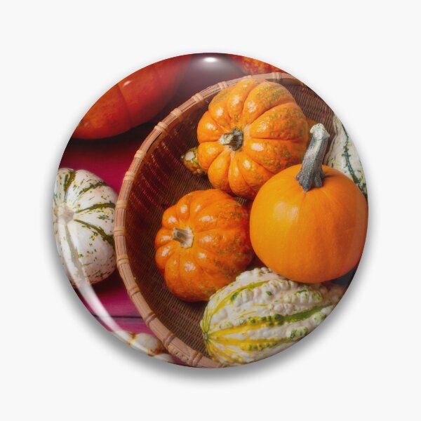 Item preview, Autumn Pumpkins On Red Boards Still life designed and sold by Garry Gay.