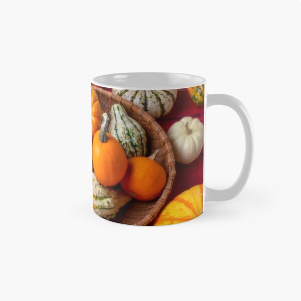 Item preview, Autumn Pumpkins On Red Boards Still life designed and sold by Garry Gay.
