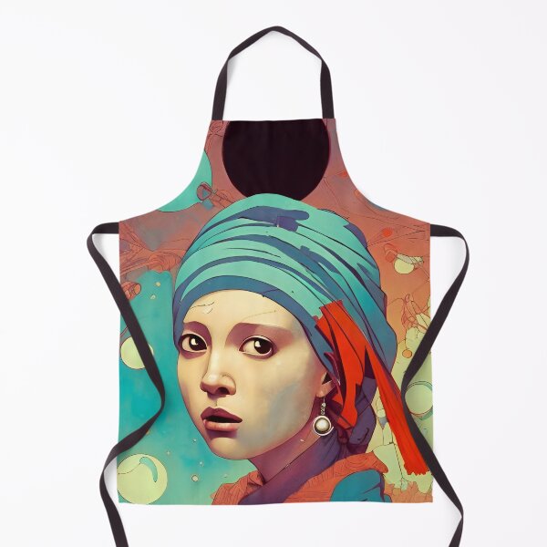 Item preview, Modern Girl With A Pearl Earring, Version 1 designed and sold by EsoteraArt.