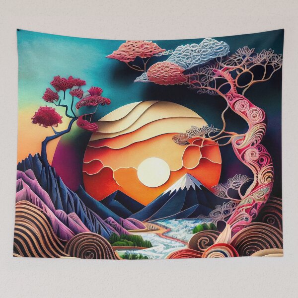 Item preview, Zen landscape designed and sold by CEVmemories.