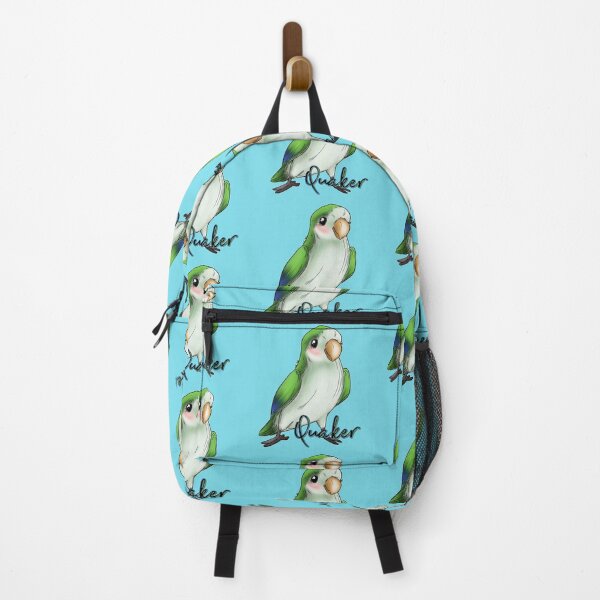 Item preview, Cute Quaker Parrot with text designed and sold by iduzarts.