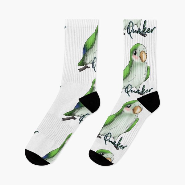 Item preview, Cute Quaker Parrot with text designed and sold by iduzarts.