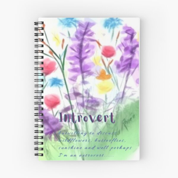 Item preview, Wildflower Introvert designed and sold by IvaRenee.