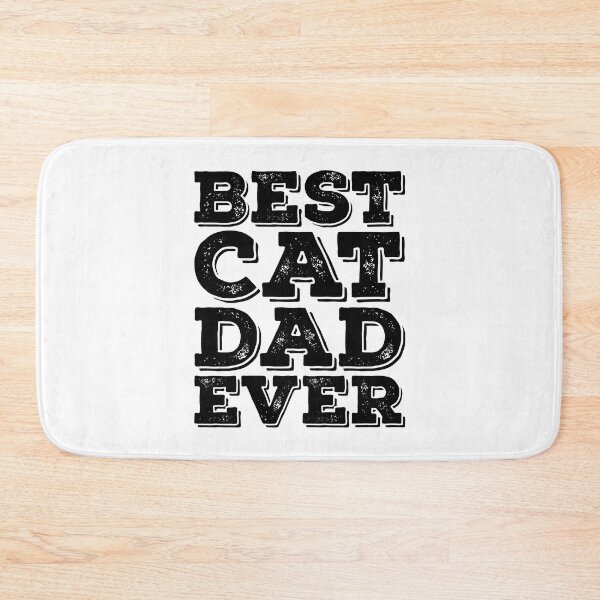 Item preview, Best Cat Dad Ever Slogan designed and sold by PetSafari.