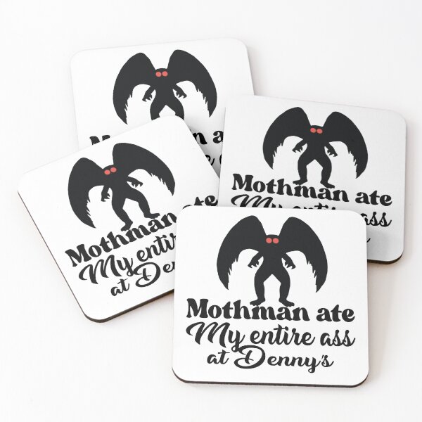 Item preview, Mothman ate my ass at Denny's funny mothman designed and sold by 4foru.