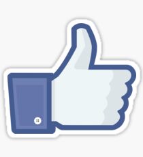 Facebook Like Sticker