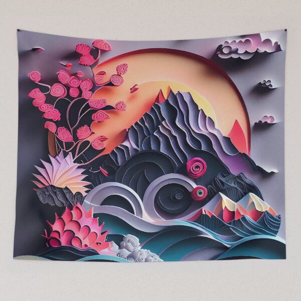 Item preview, Zen landscape designed and sold by CEVmemories.