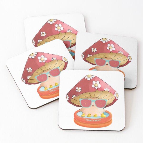 Item preview, Mushroom Pool Party designed and sold by nacidon.