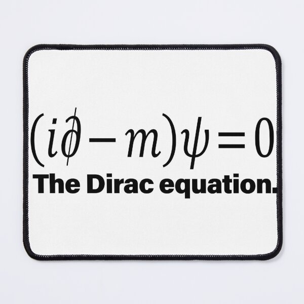 Item preview, Paul Dirac Equation designed and sold by ScienceCorner.