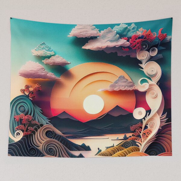 Item preview, Zen landscape designed and sold by CEVmemories.