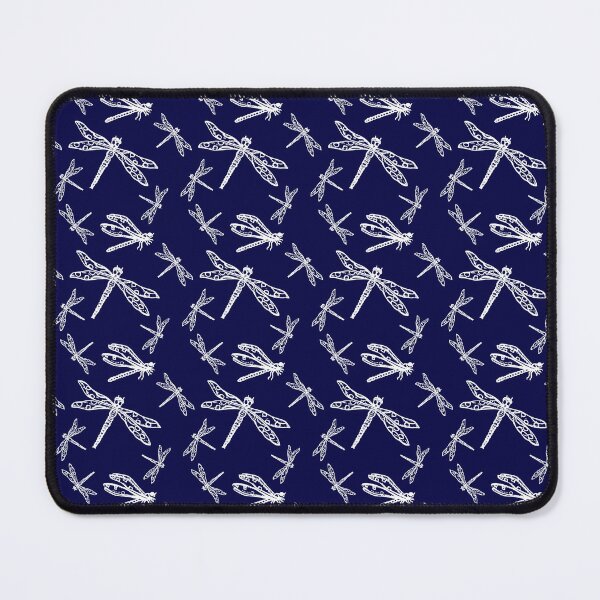 Item preview, Dragonfly in Navy blue designed and sold by roseleamoran.
