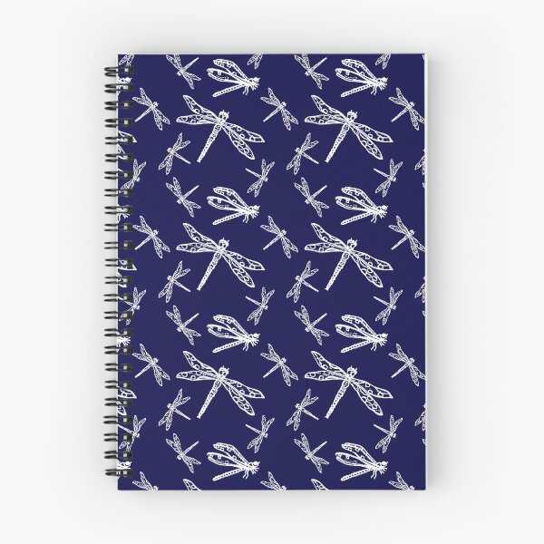 Item preview, Dragonfly in Navy blue designed and sold by roseleamoran.