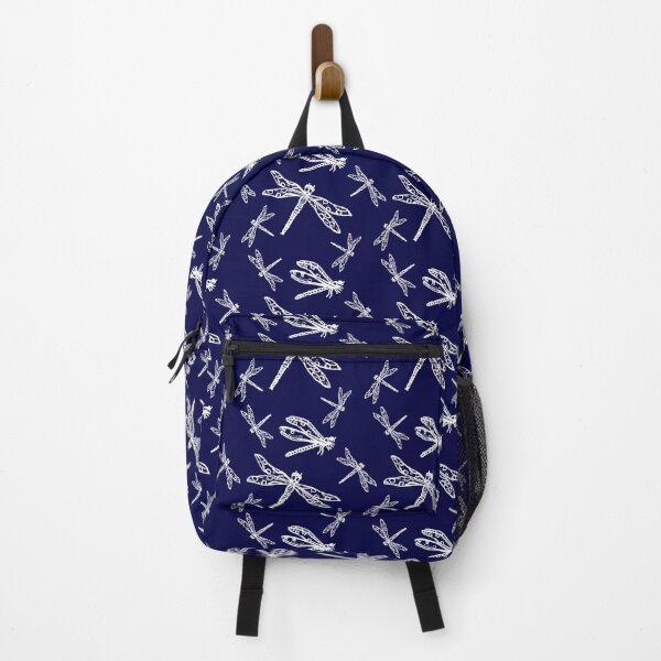 Item preview, Dragonfly in Navy blue designed and sold by roseleamoran.