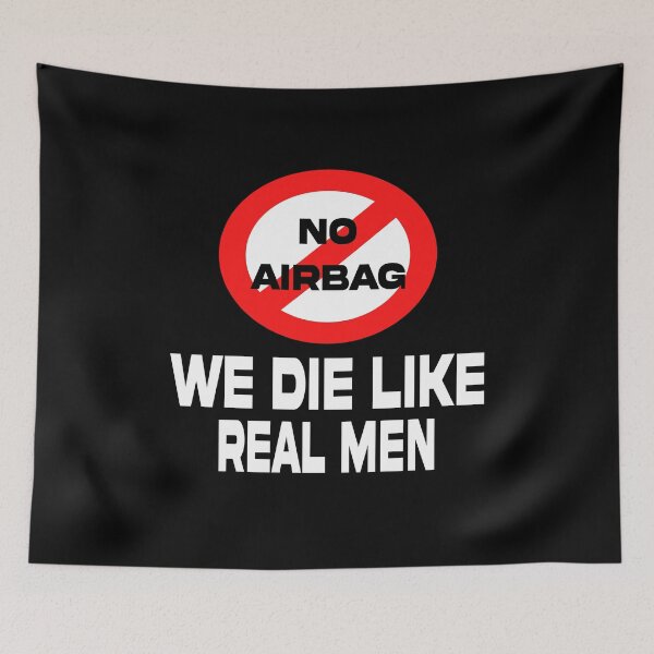 Item preview, no air we die like real men funny  designed and sold by Ach B.