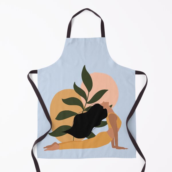 Item preview, Flourishing Through Yoga, Abstract Boho Yoga Pose, designed and sold by BohemiWANDERS.
