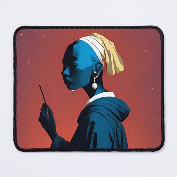 Item preview, Modern Girl With A Pearl Earring, Version 2  designed and sold by EsoteraArt.