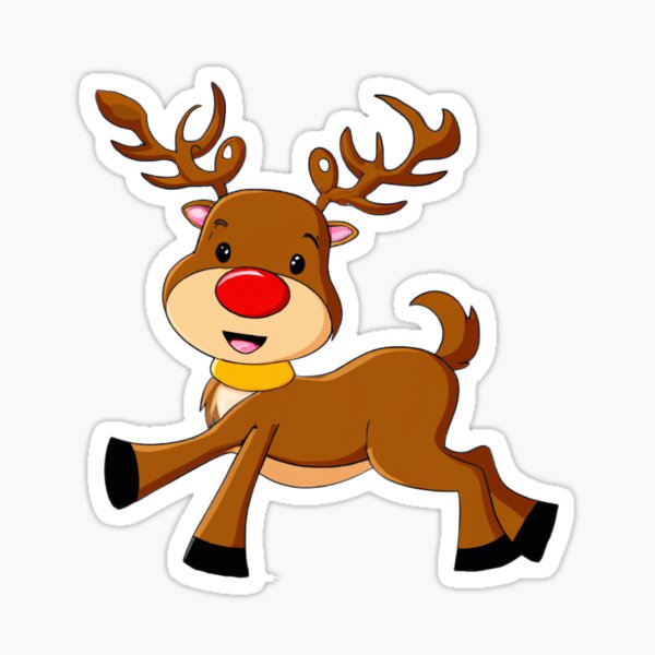 Rudolph the Red-Nosed Reindeer Sticker