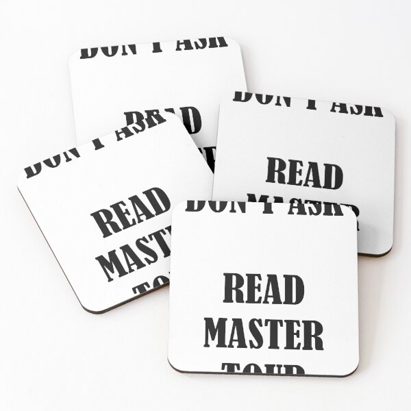 Item preview, Don't Ask - Read MasterTour designed and sold by Captain Met.