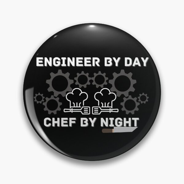 Item preview, Engineer By Day Chef By Night designed and sold by NikkosDesigns.