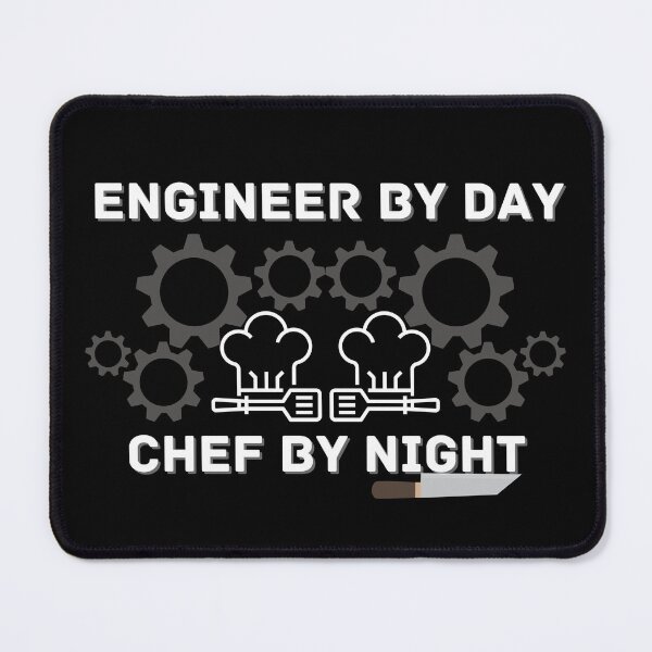 Item preview, Engineer By Day Chef By Night designed and sold by NikkosDesigns.