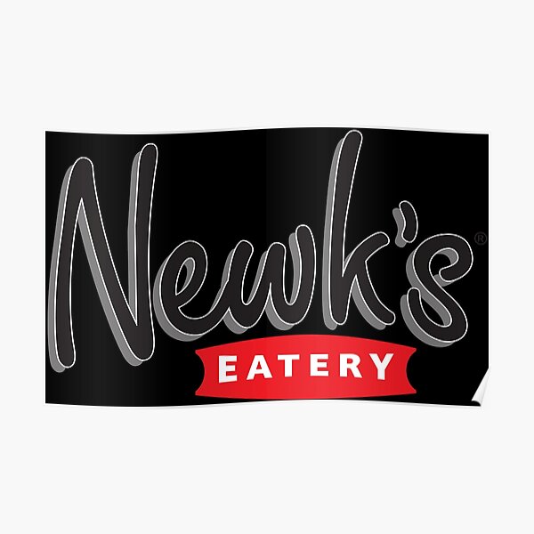 newk-s-eatery-logo-poster-for-sale-by-under13-redbubble