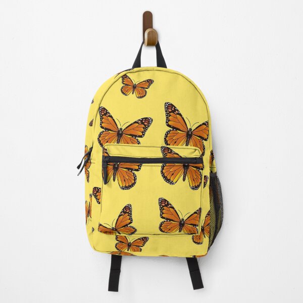 Item preview, Monarch Butterfly Pastel Yellow designed and sold by jeiddesigns.